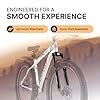Urban Terrain Bolt Steel Cycle/Bicycle MTB 27.5 inch Single Speed with Front Suspension & Dual Disc Brake Cycle for Men/Boys Mountain Bike UT5000S27.5 | Ideal for 15+Years,Frame Size :17.5 inch(White) - Image 3